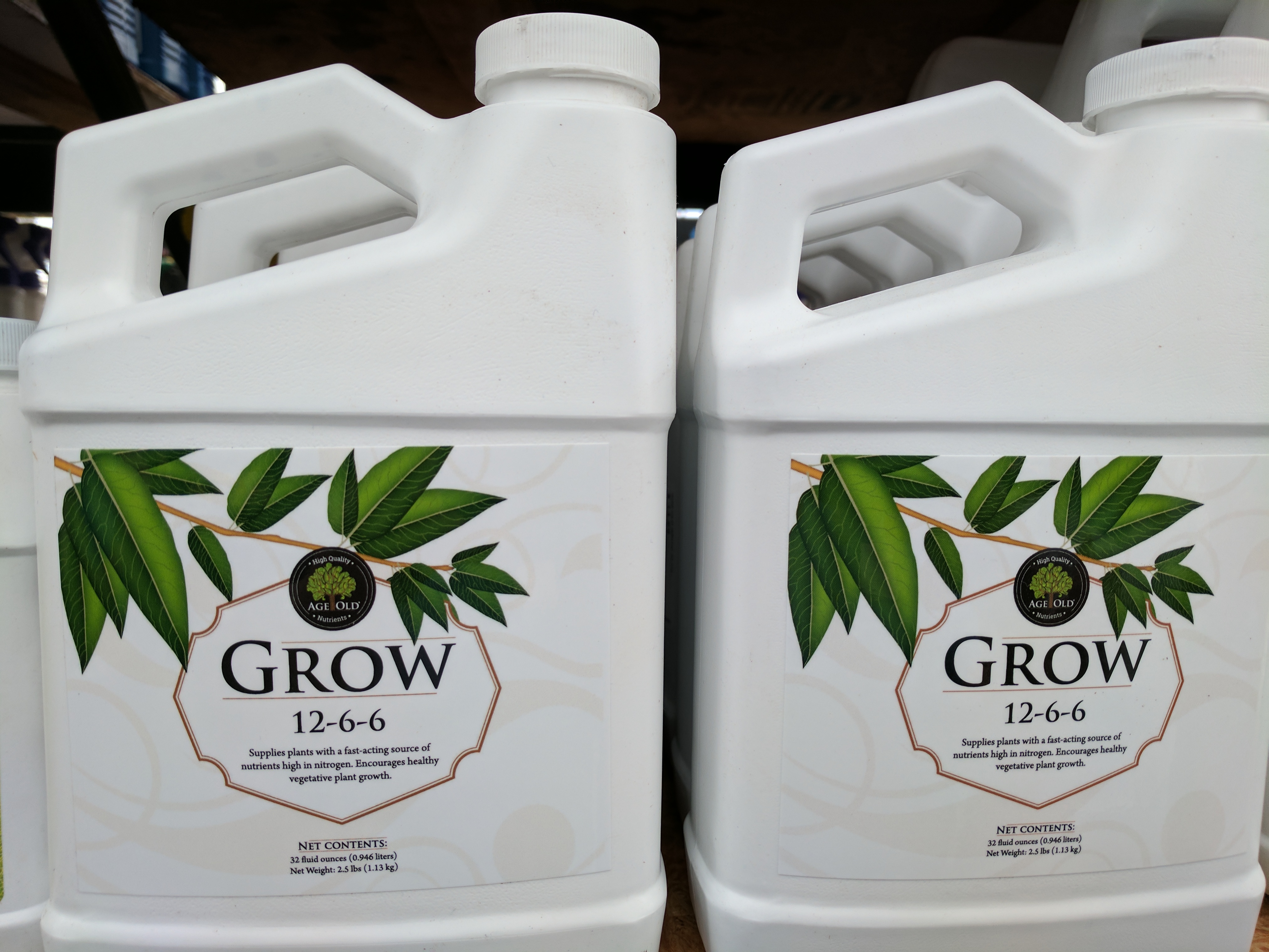 FERTILIZER, GROW